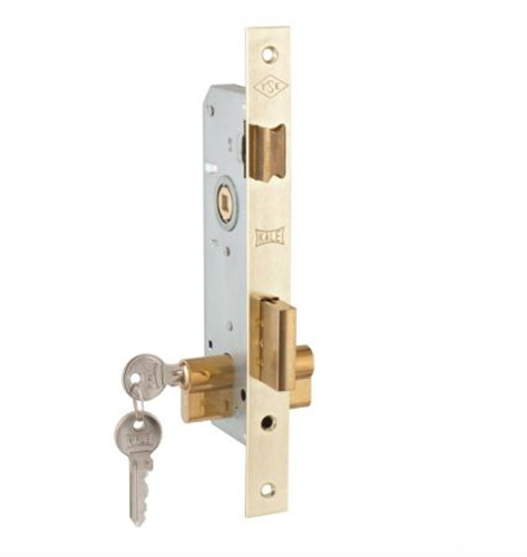 KALE 152 R SİLİNDİRLİ DAİRE KİLİDİ 40 MM NİKEL